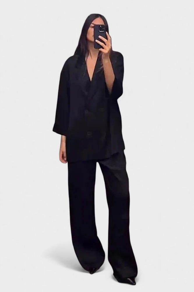 Pippa | Relaxed Shirt & Trouser Set