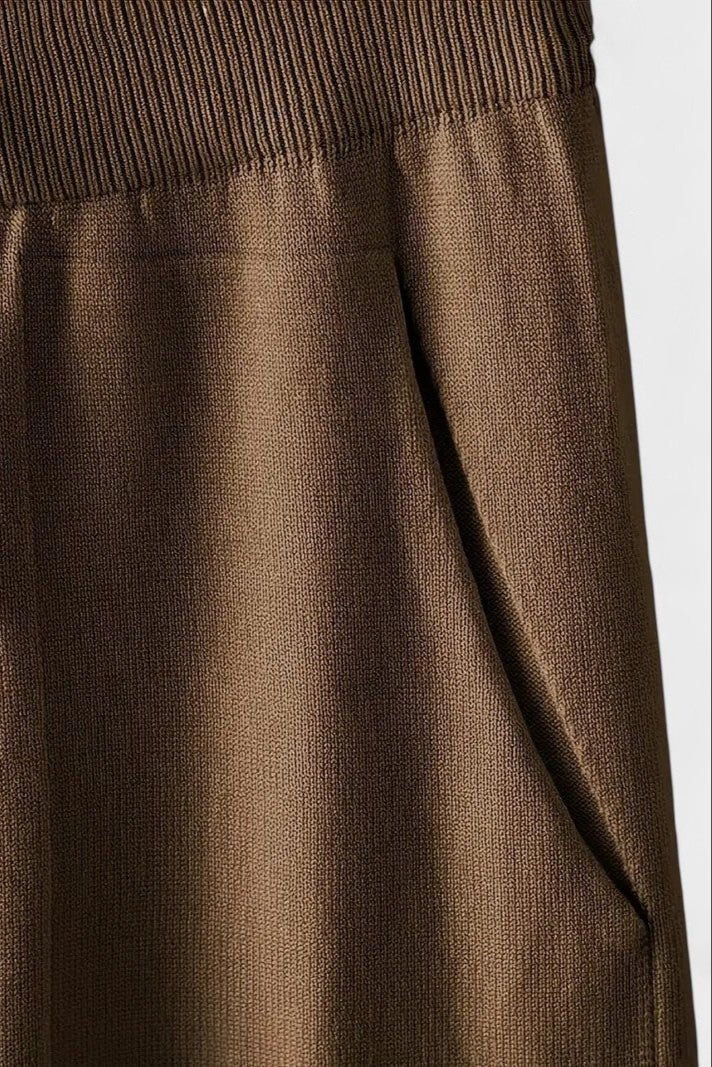Pippa | V-Neck Knit Top & Trouser Set