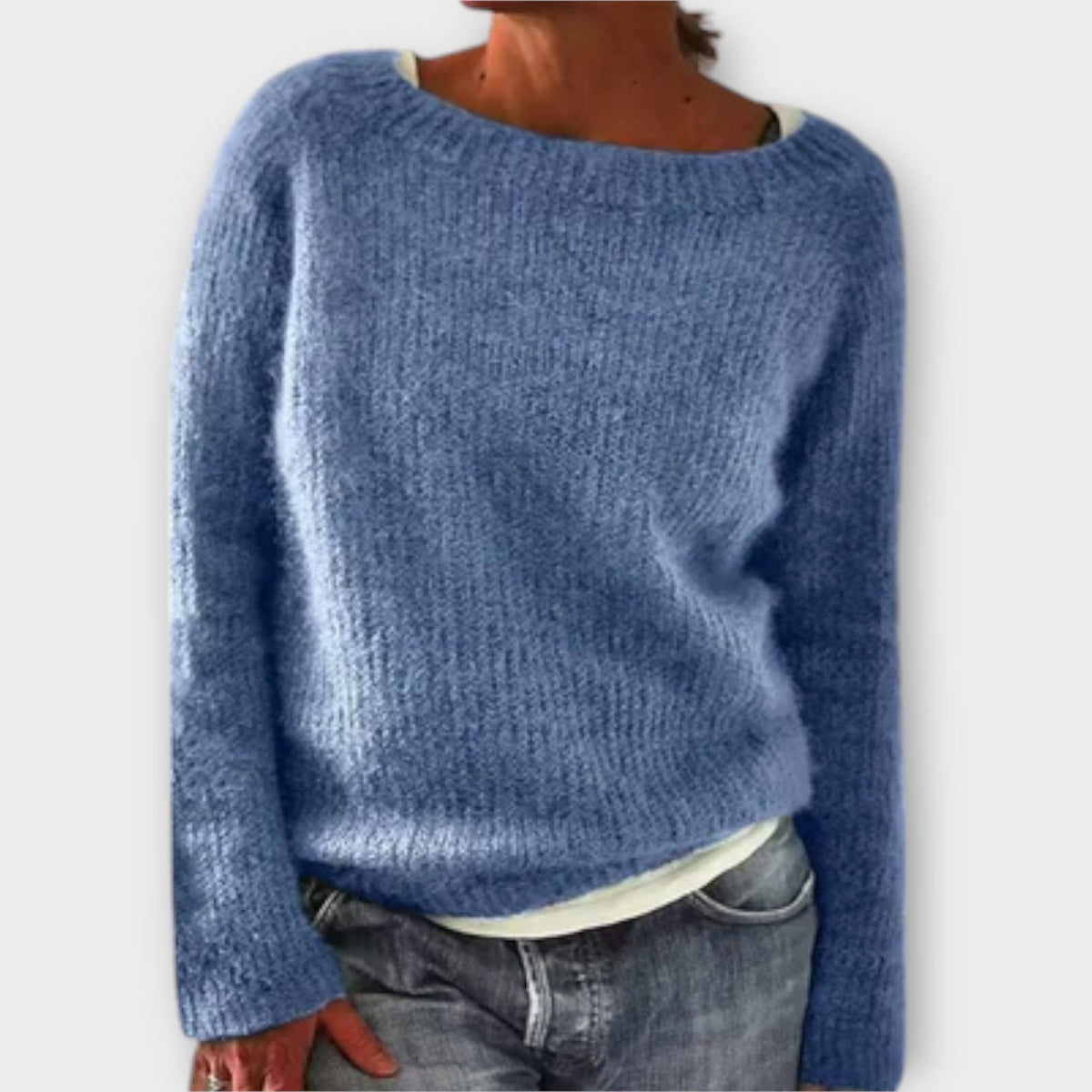 Fiona | Mustard Soft-Knit Jumper