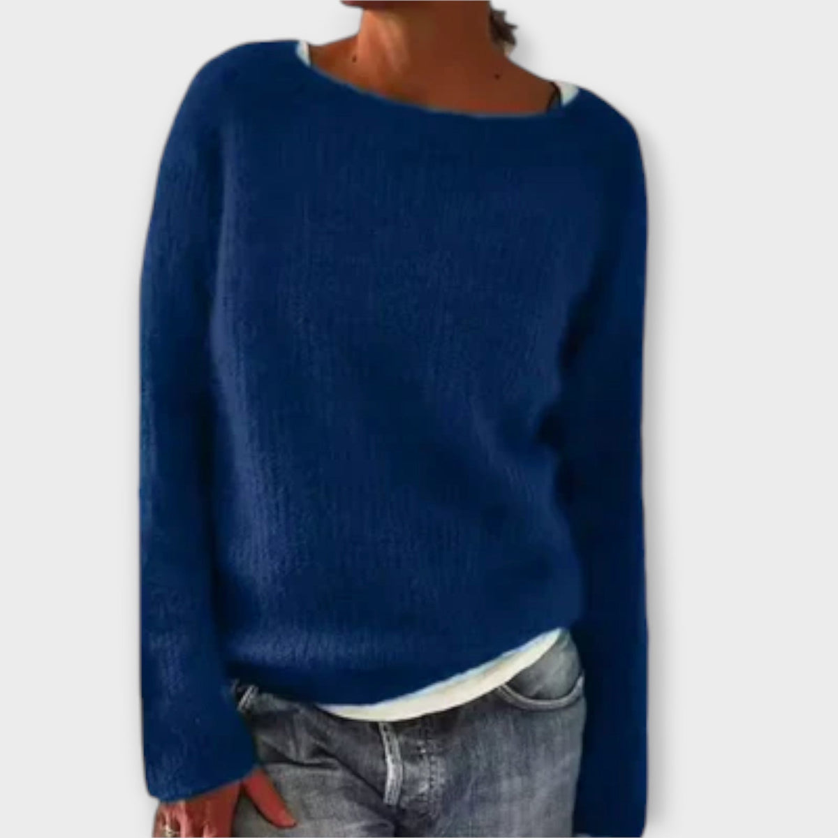 Fiona | Mustard Soft-Knit Jumper