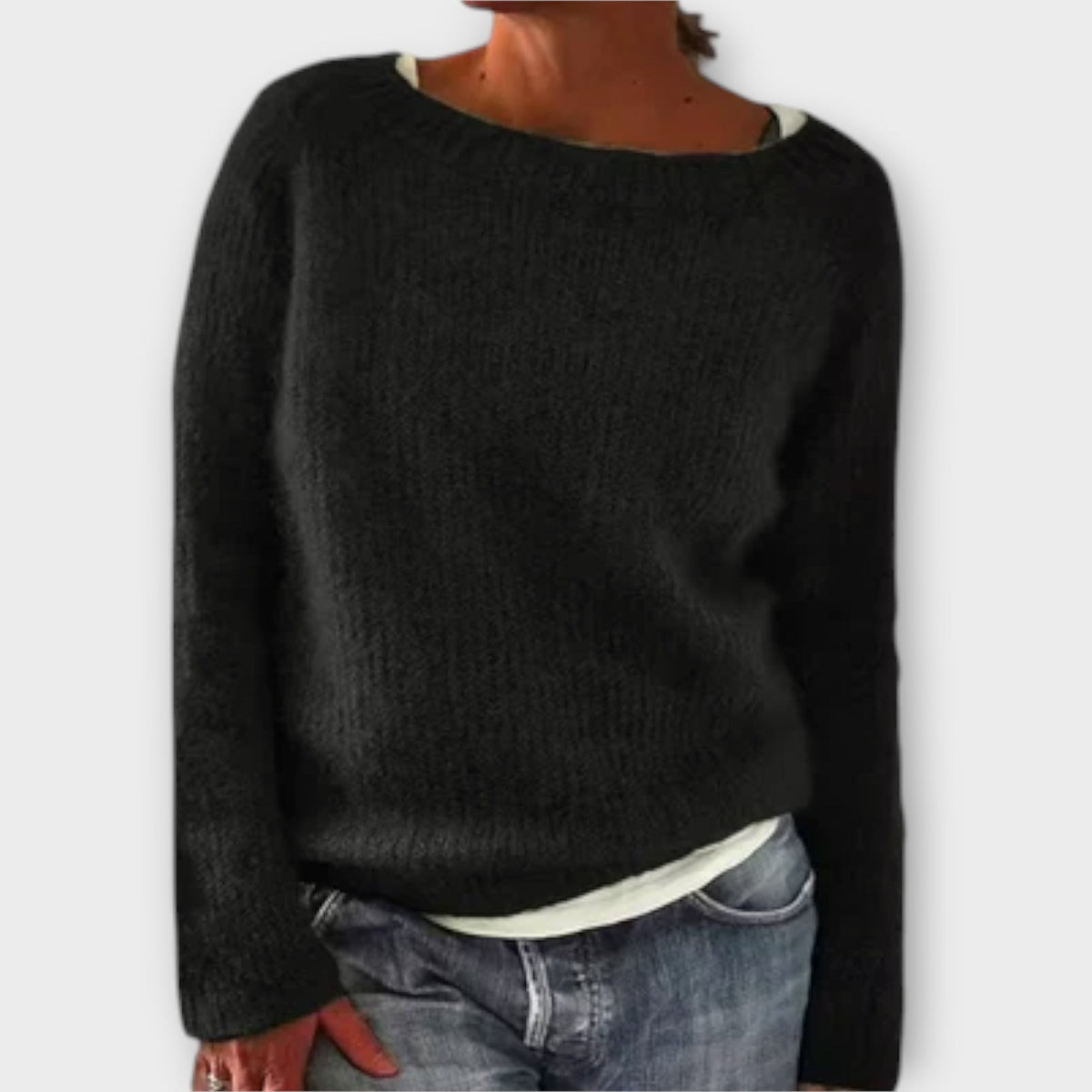 Fiona | Mustard Soft-Knit Jumper