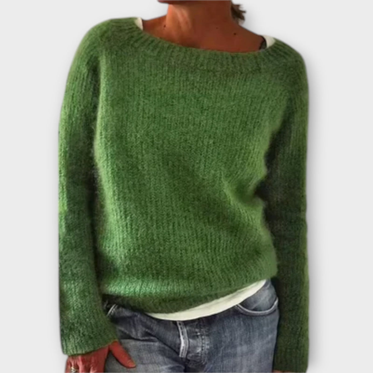 Fiona | Mustard Soft-Knit Jumper