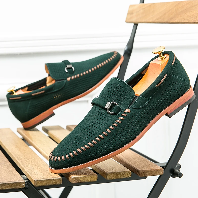 Lewis | Firenze Suede Penny Loafers