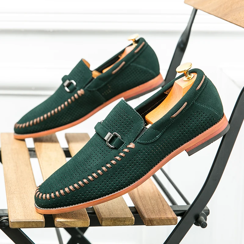 Lewis | Firenze Suede Penny Loafers
