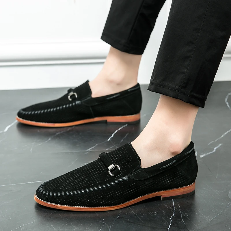 Lewis | Firenze Suede Penny Loafers