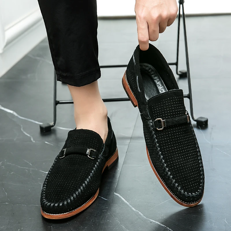 Lewis | Firenze Suede Penny Loafers
