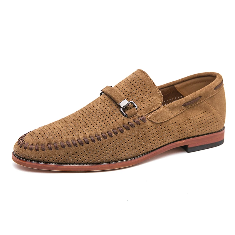 Lewis | Firenze Suede Penny Loafers