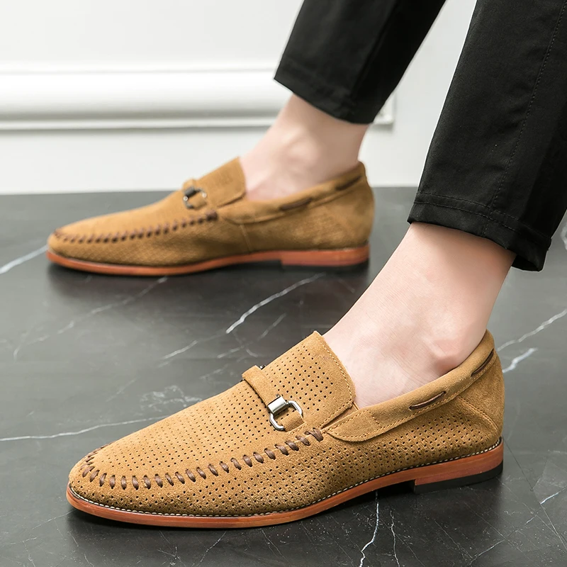 Lewis | Firenze Suede Penny Loafers