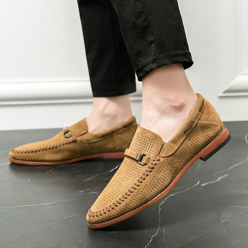 Lewis | Firenze Suede Penny Loafers