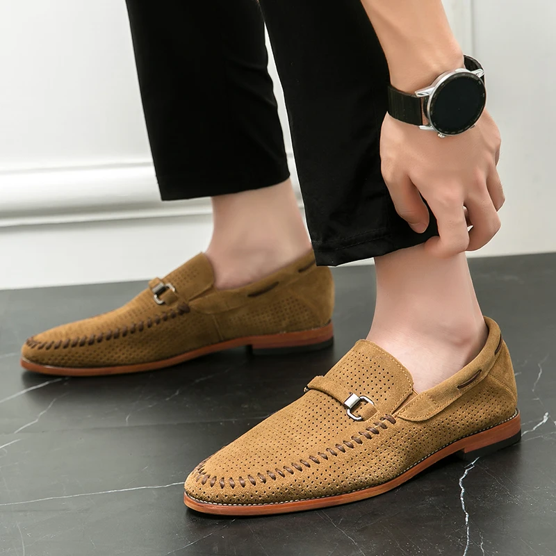 Lewis | Firenze Suede Penny Loafers