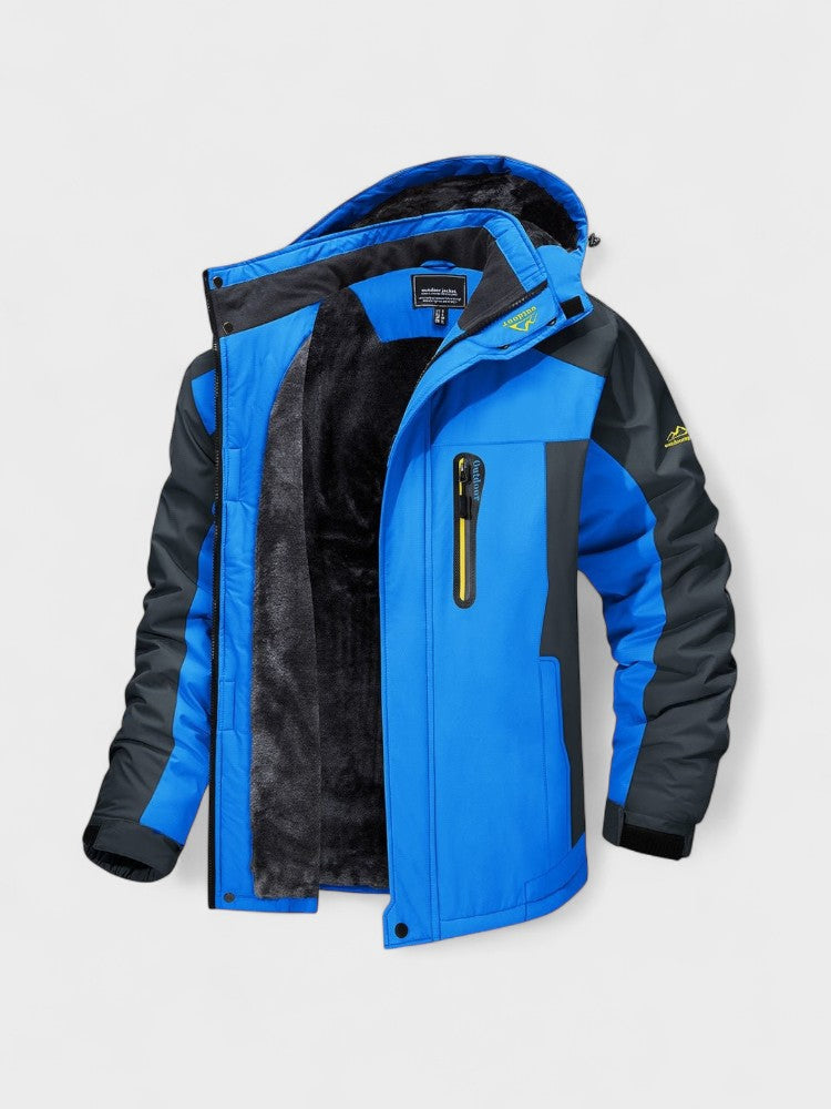Finn | Green Hooded Outdoor Jacket