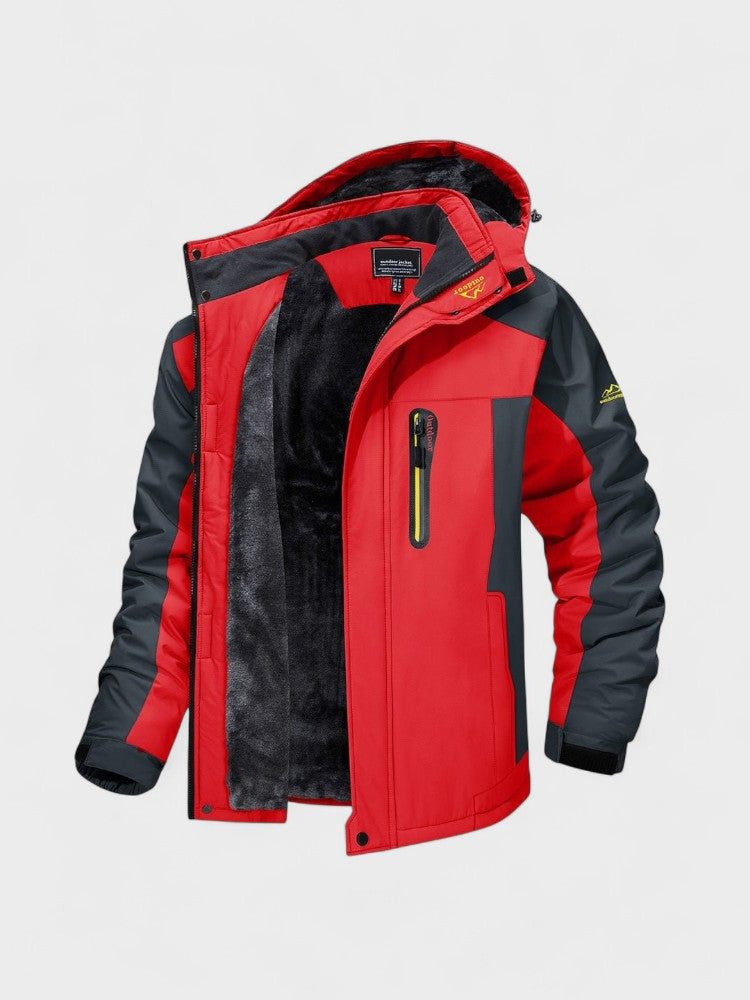 Finn | Green Hooded Outdoor Jacket