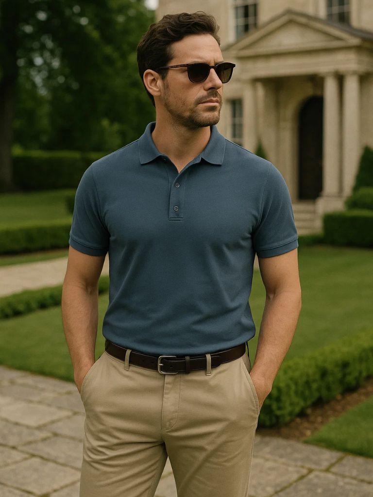 Frank | Classic Cotton Polo Shirt