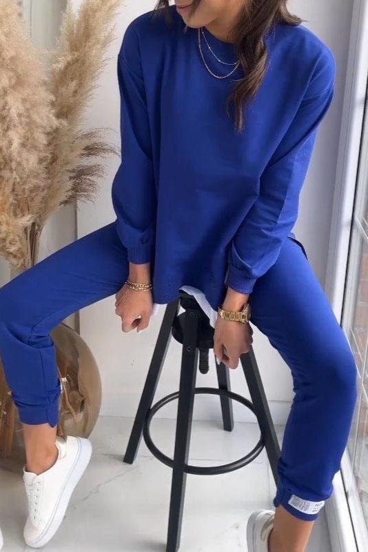 Freda | Layered Sweatshirt & Jogger Set