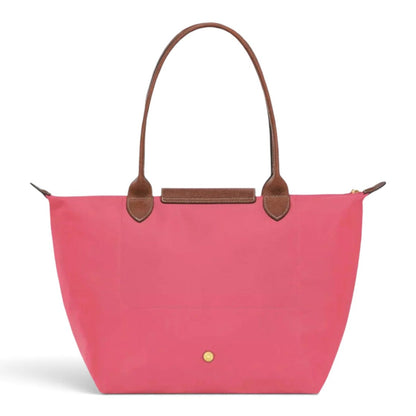 Suzanne | Large Coral Pink Foldable Tote Bag