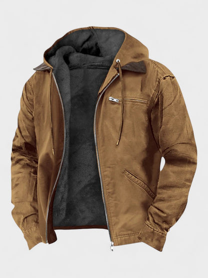 Gareth | Hooded Zip Jacket