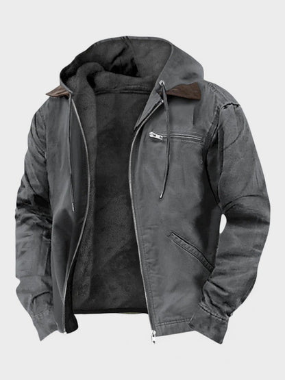 Gareth | Hooded Zip Jacket