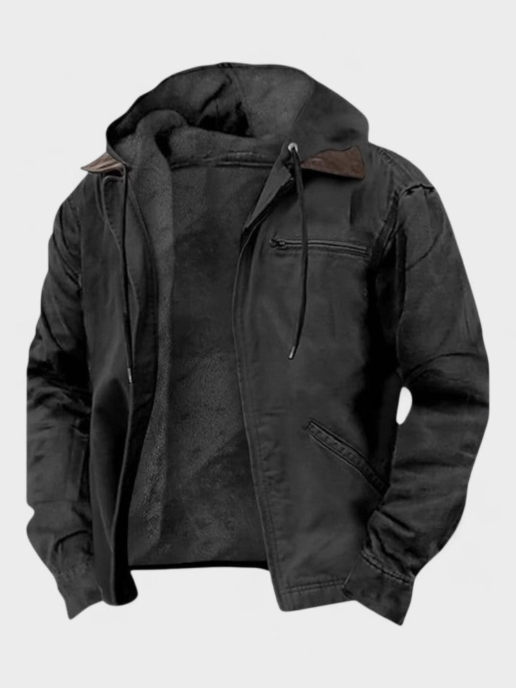 Gareth | Hooded Zip Jacket