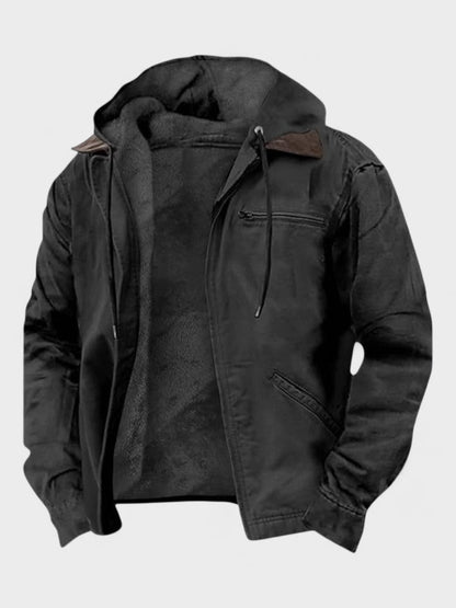 Gareth | Hooded Zip Jacket