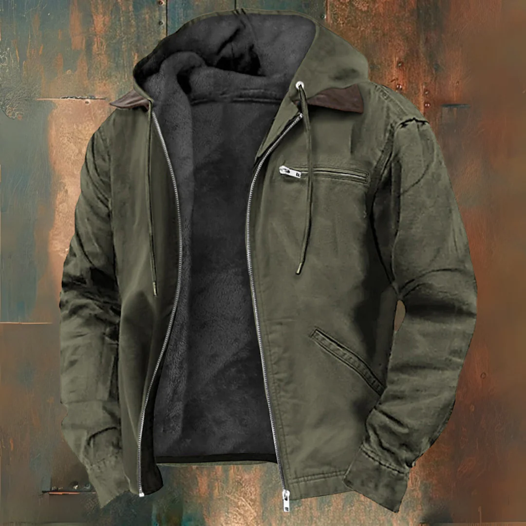 George | Brown Hooded Zip Jacket