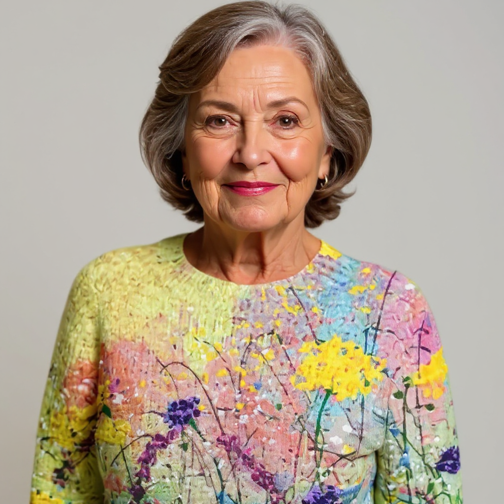 Grace | Floral Meadow Knit Jumper