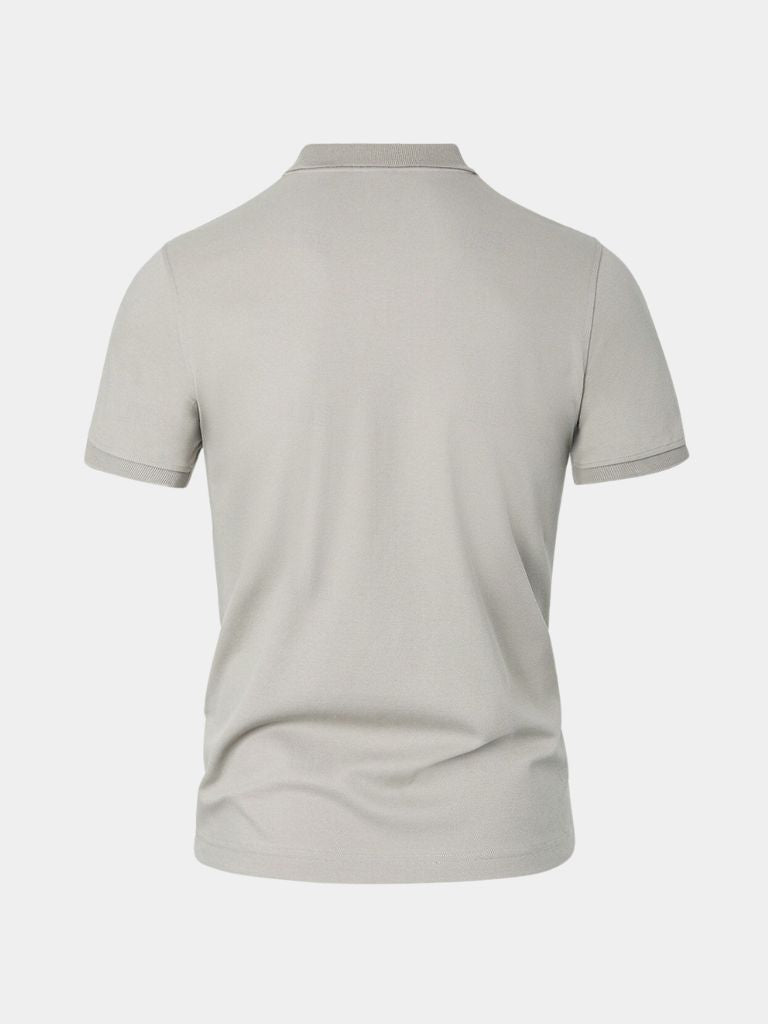 Gordon | Light Grey Classic Polo
