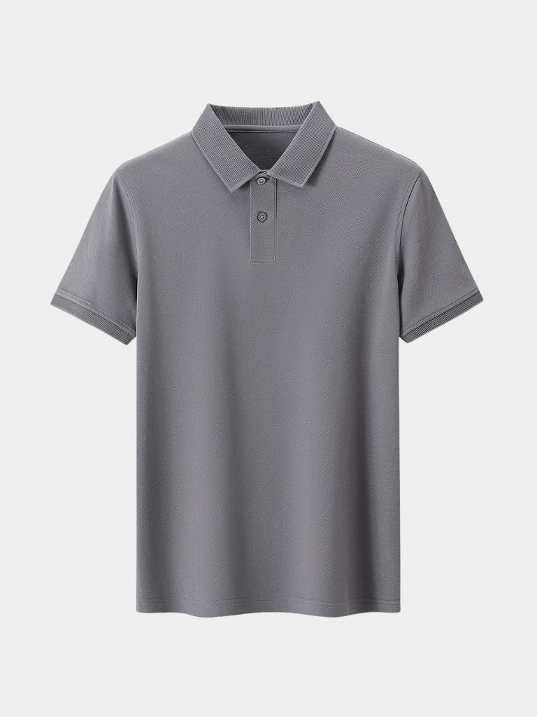 Gordon | Light Grey Classic Polo