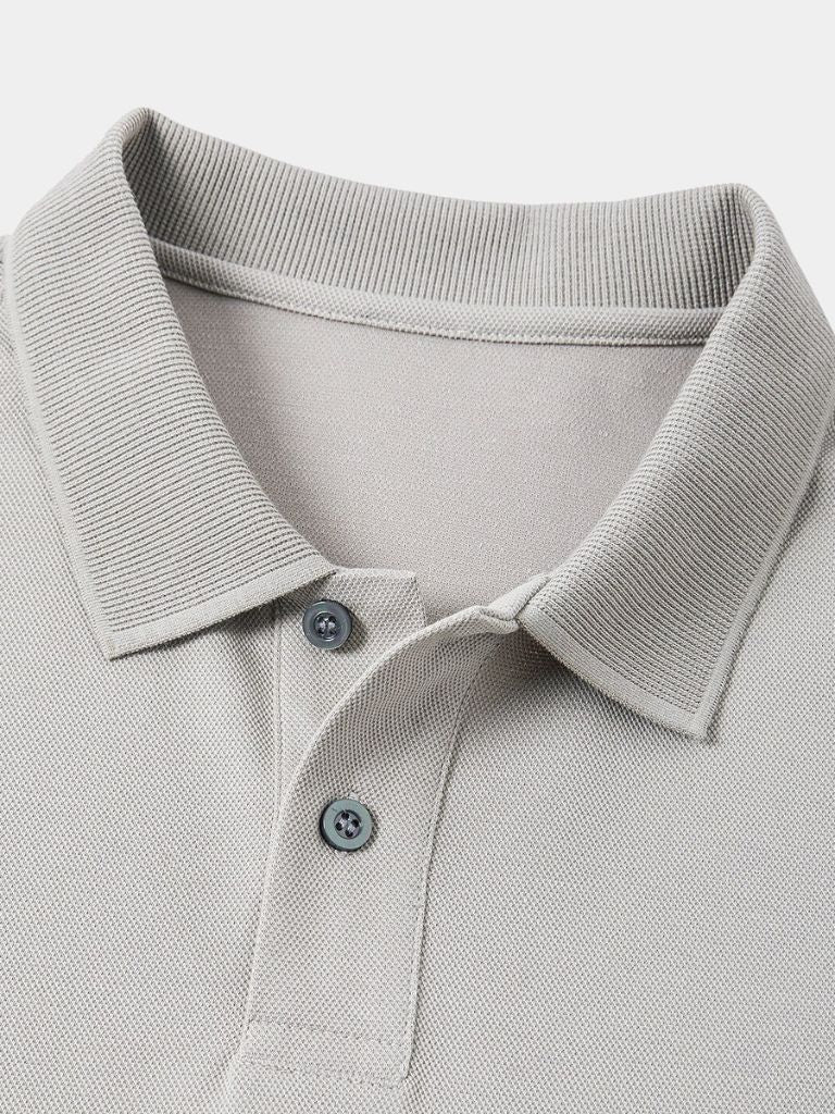 Gordon | Light Grey Classic Polo