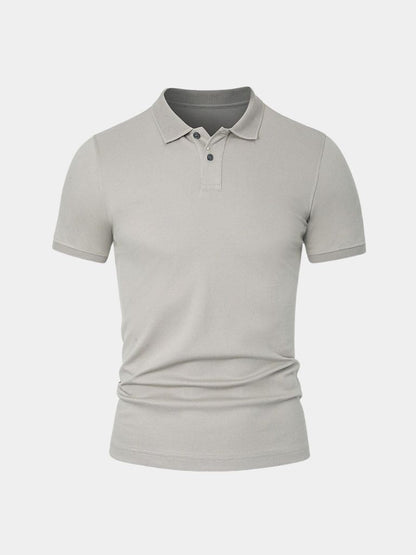 Gordon | Light Grey Classic Polo