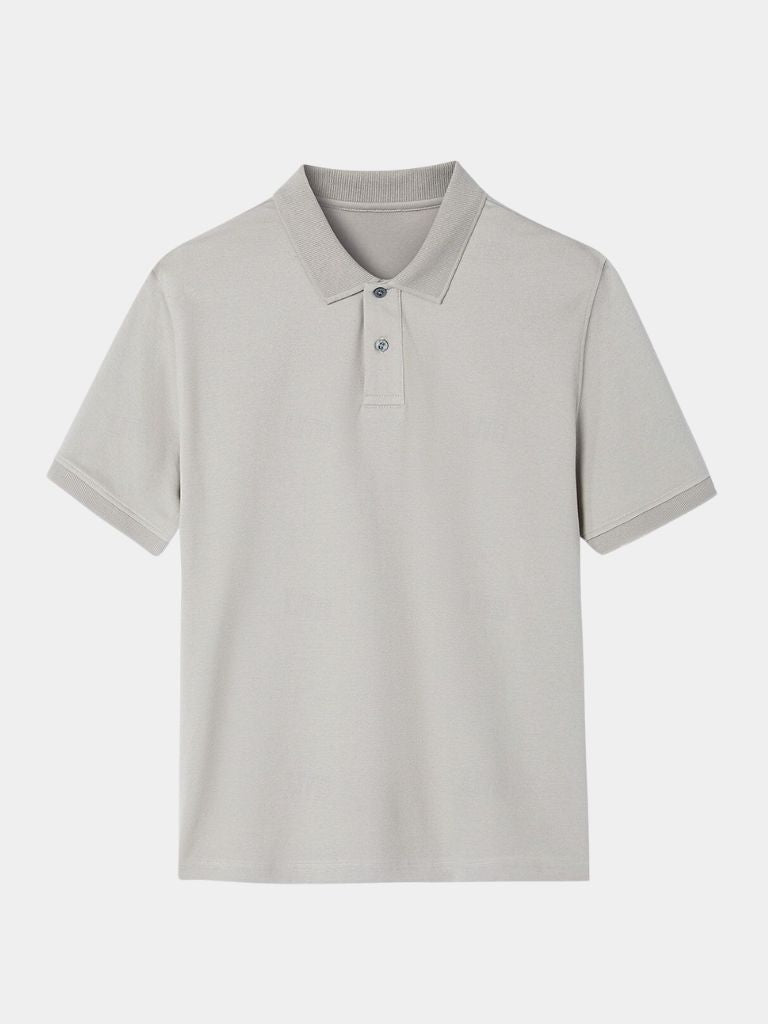 Gordon | Light Grey Classic Polo
