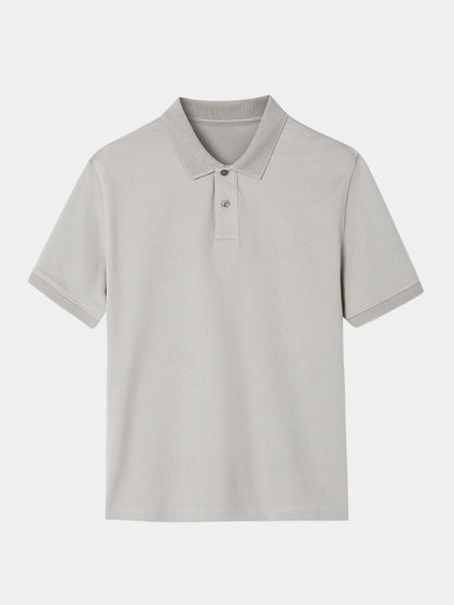 Gordon | Light Grey Classic Polo