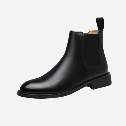 Hal | Beige Suede-Look Chelsea Boots