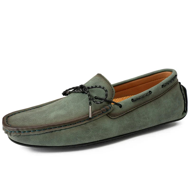 Douglas | Hand-Finished Suede Loafers