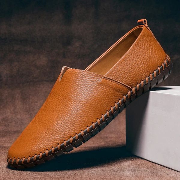 Colin | Hand-Stitched Leather Loafers