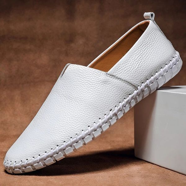 Colin | Hand-Stitched Leather Loafers