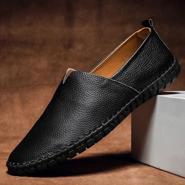 Colin | Hand-Stitched Leather Loafers