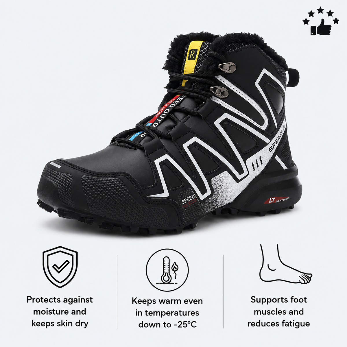 Harrison | High-Top Trail Boots