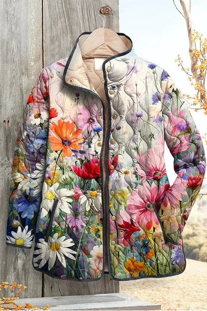 Hettie | Wildflower Quilted Jacket