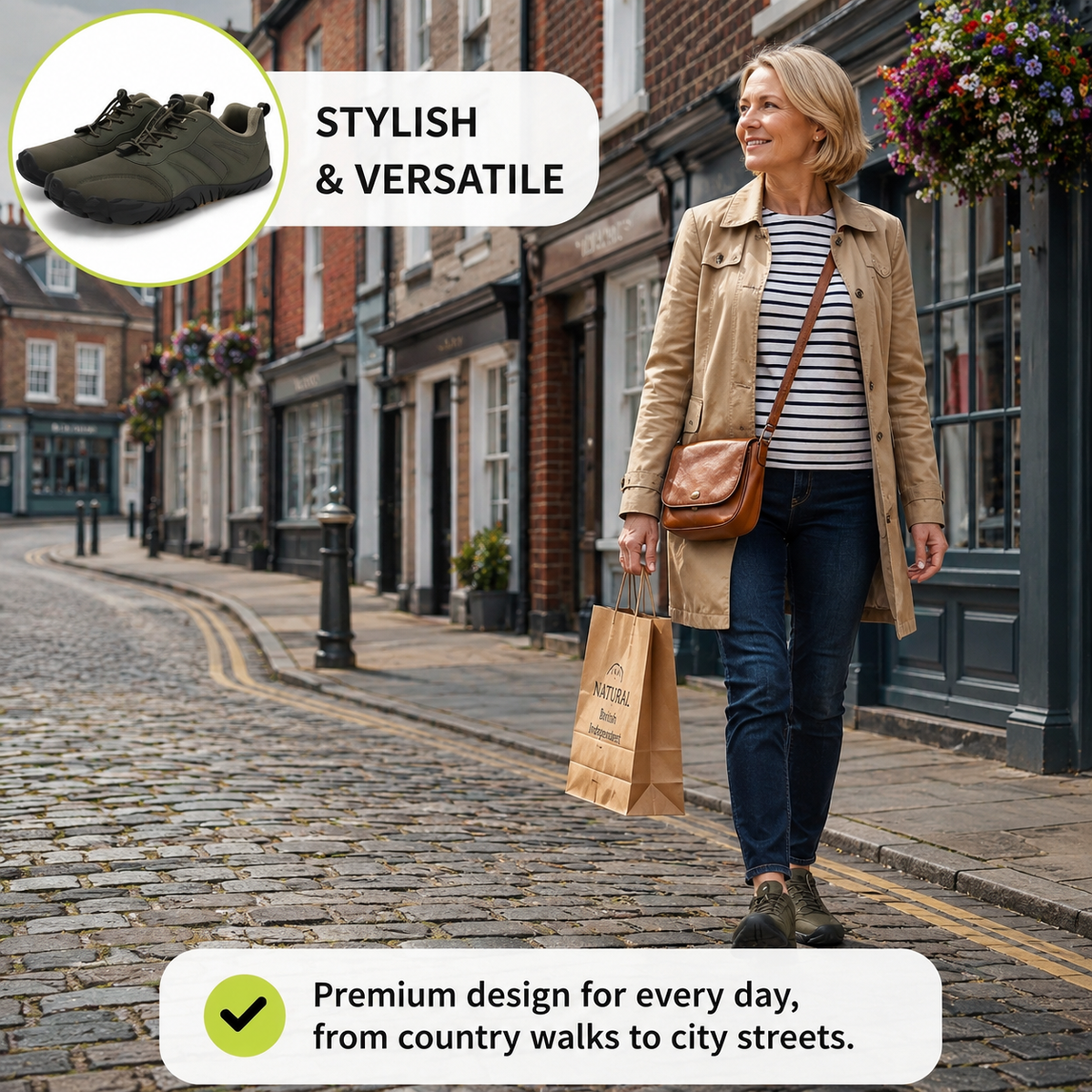 Hayley | Water-Resistant Barefoot Shoes
