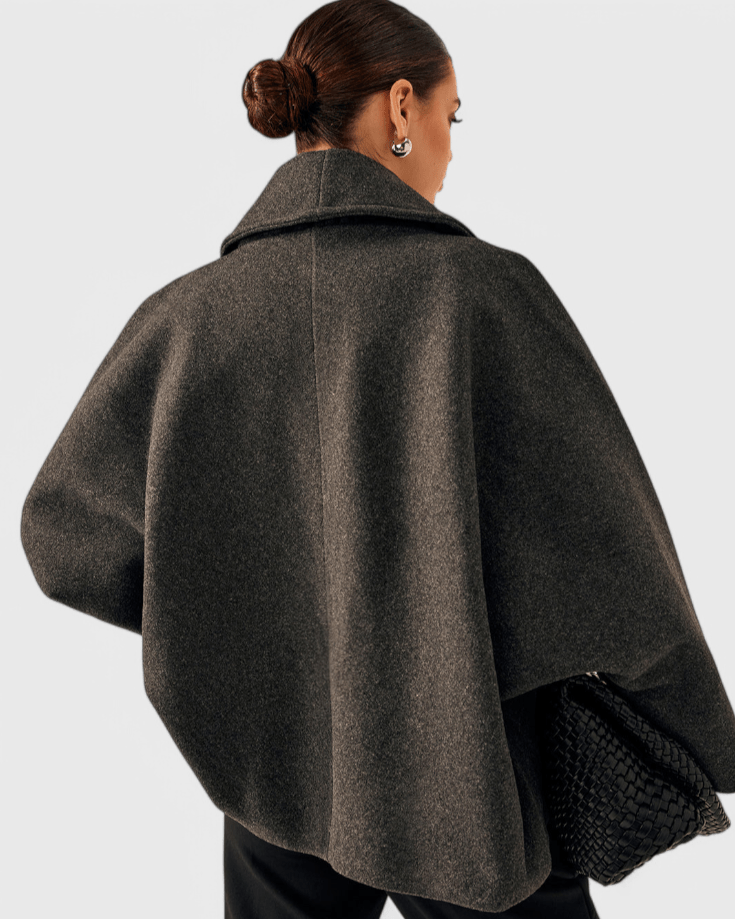 Helena | Charcoal Textured Coat