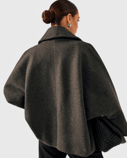 Helena | Charcoal Textured Coat