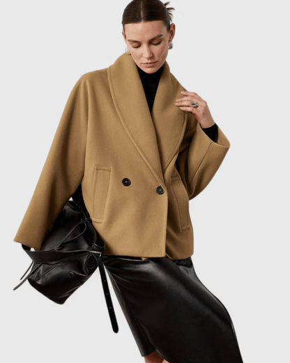 Helena | Charcoal Textured Coat