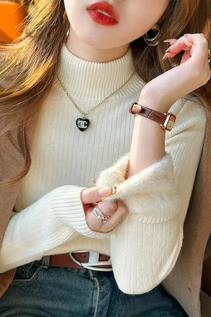 Helena | Navy Soft-Knit Jumper