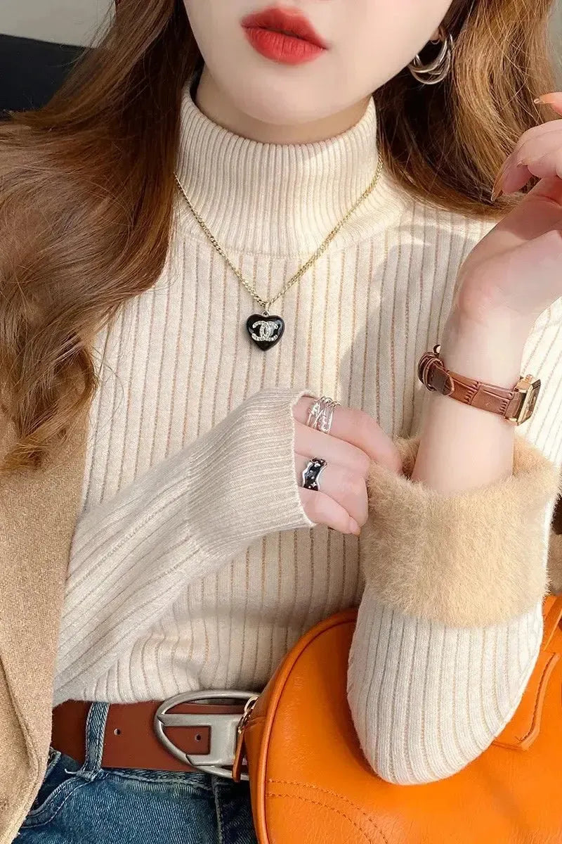 Helena | Navy Soft-Knit Jumper