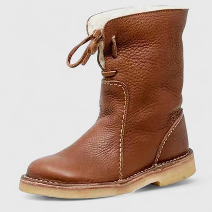 Heather | Faux-Fur Lined Ankle Boots