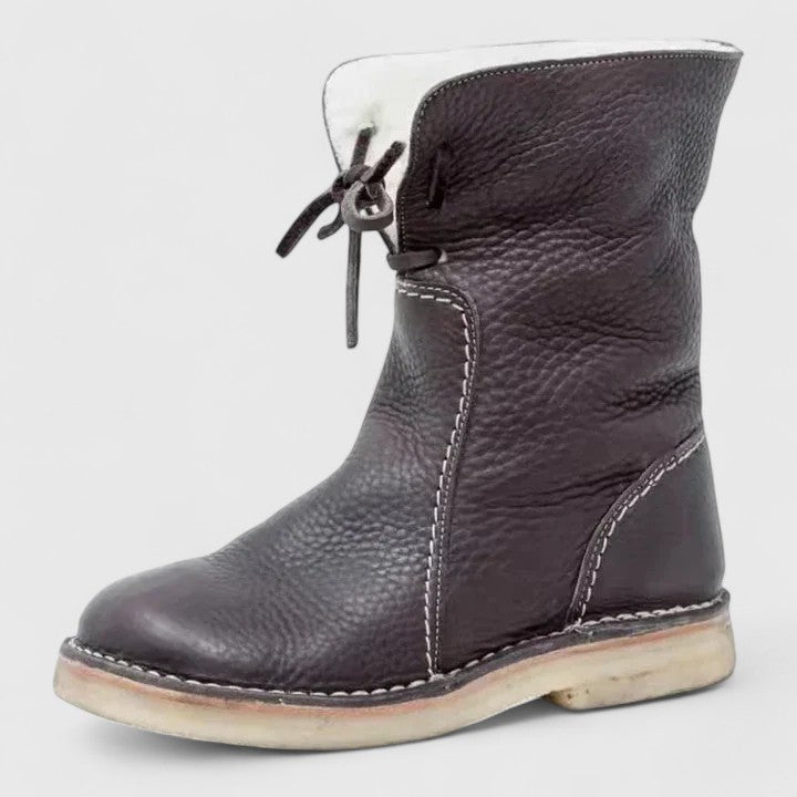 Heather | Faux-Fur Lined Ankle Boots