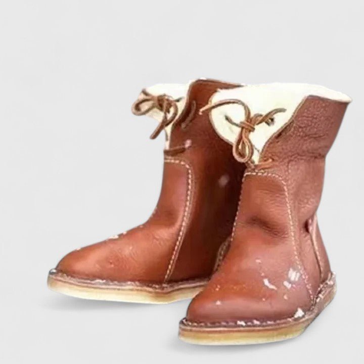 Heather | Faux-Fur Lined Ankle Boots