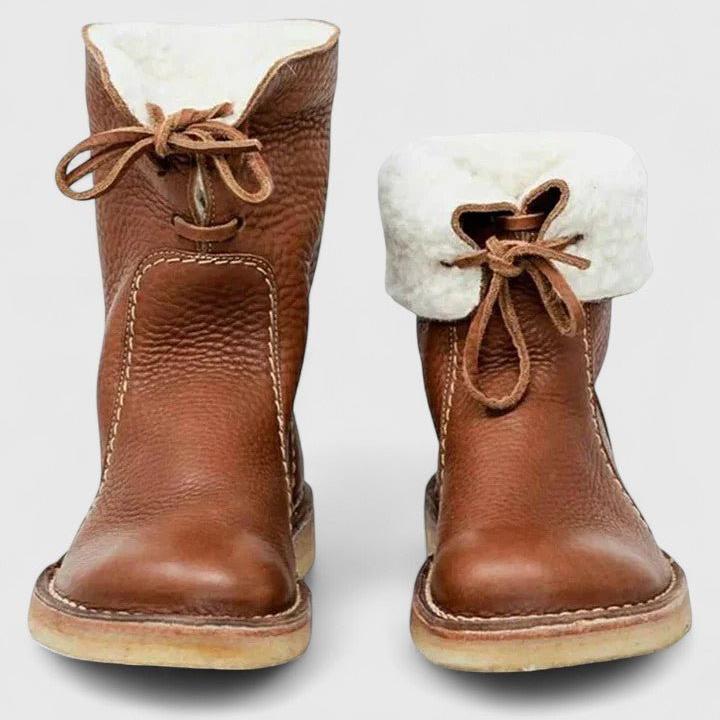 Heather | Faux-Fur Lined Ankle Boots