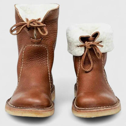Heather | Faux-Fur Lined Ankle Boots