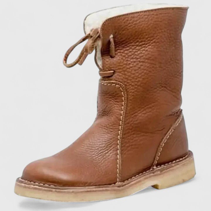 Heather | Faux-Fur Lined Ankle Boots